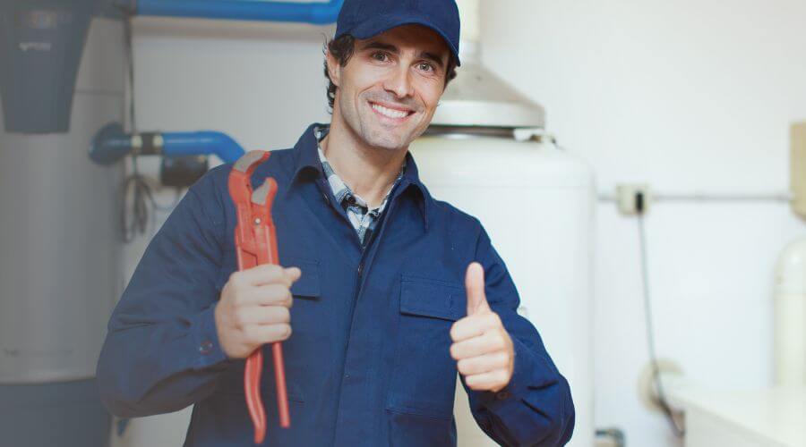 Local tankless water heater installation in Midfield, TX